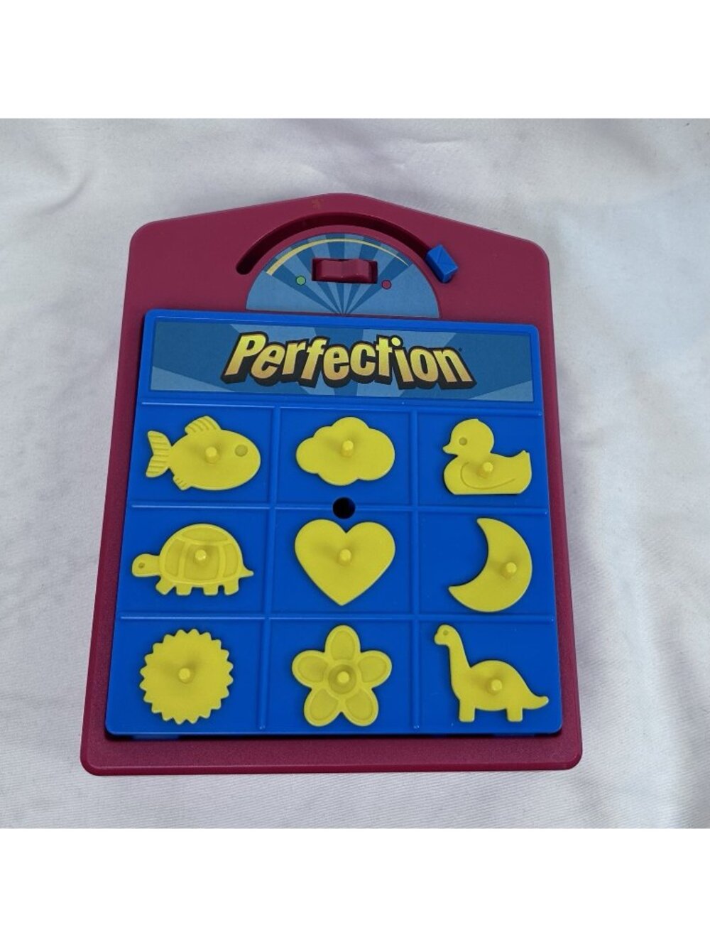 Hasbro Perfection Beat the Clock Game Travel Edition 2013